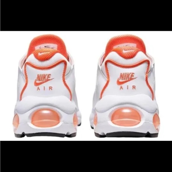 Men Nike Air Max TW Next Nature Runnings Shoes White Orange FJ4005-100 - Picture 4 of 5